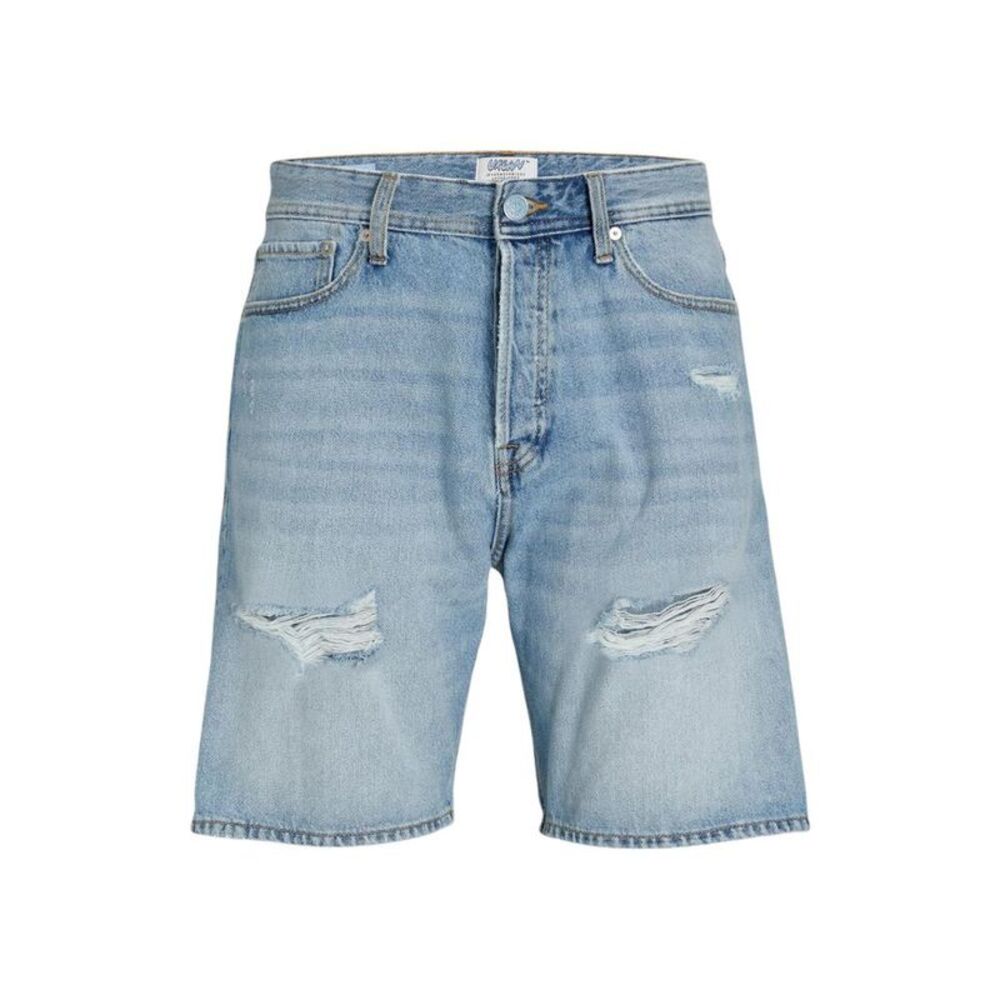 Jack Jones Light Blue Cotton Bermuda Men's Shorts